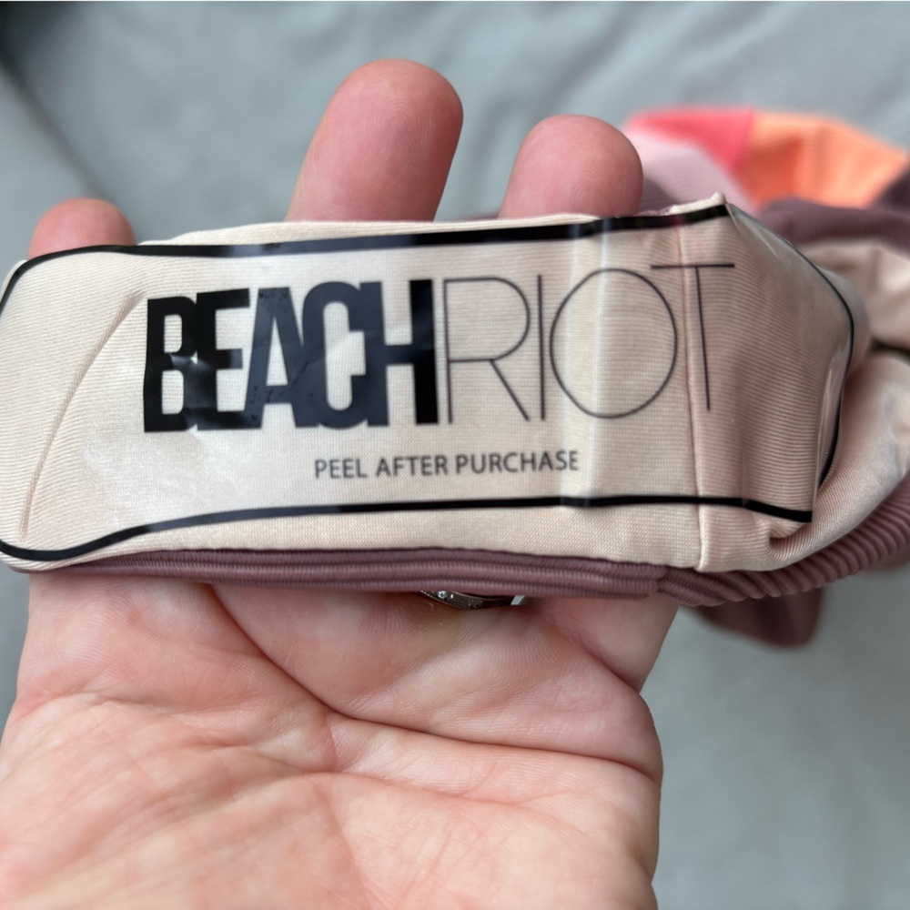 Beach Riot Multicolor Chevron One Piece - Picture 5 of 6